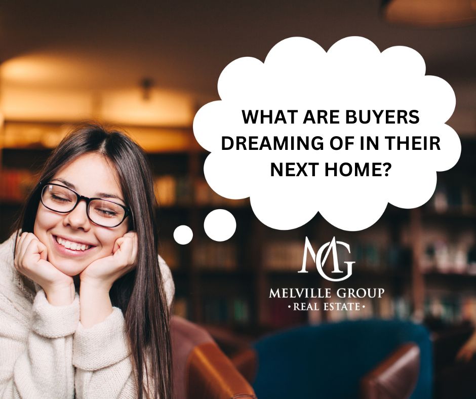 a buyer daydreaming about a house