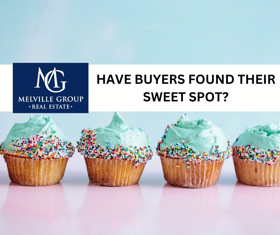 Homebuyers graphic with cupcakes representing a sweet spot