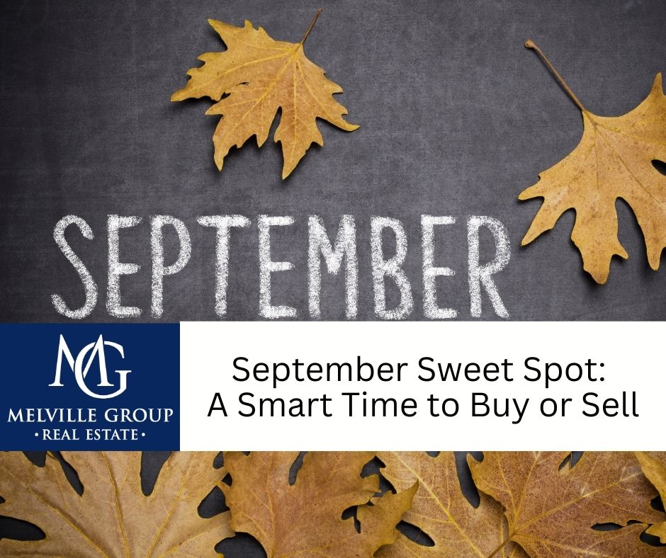The word September on a chalkboard.
