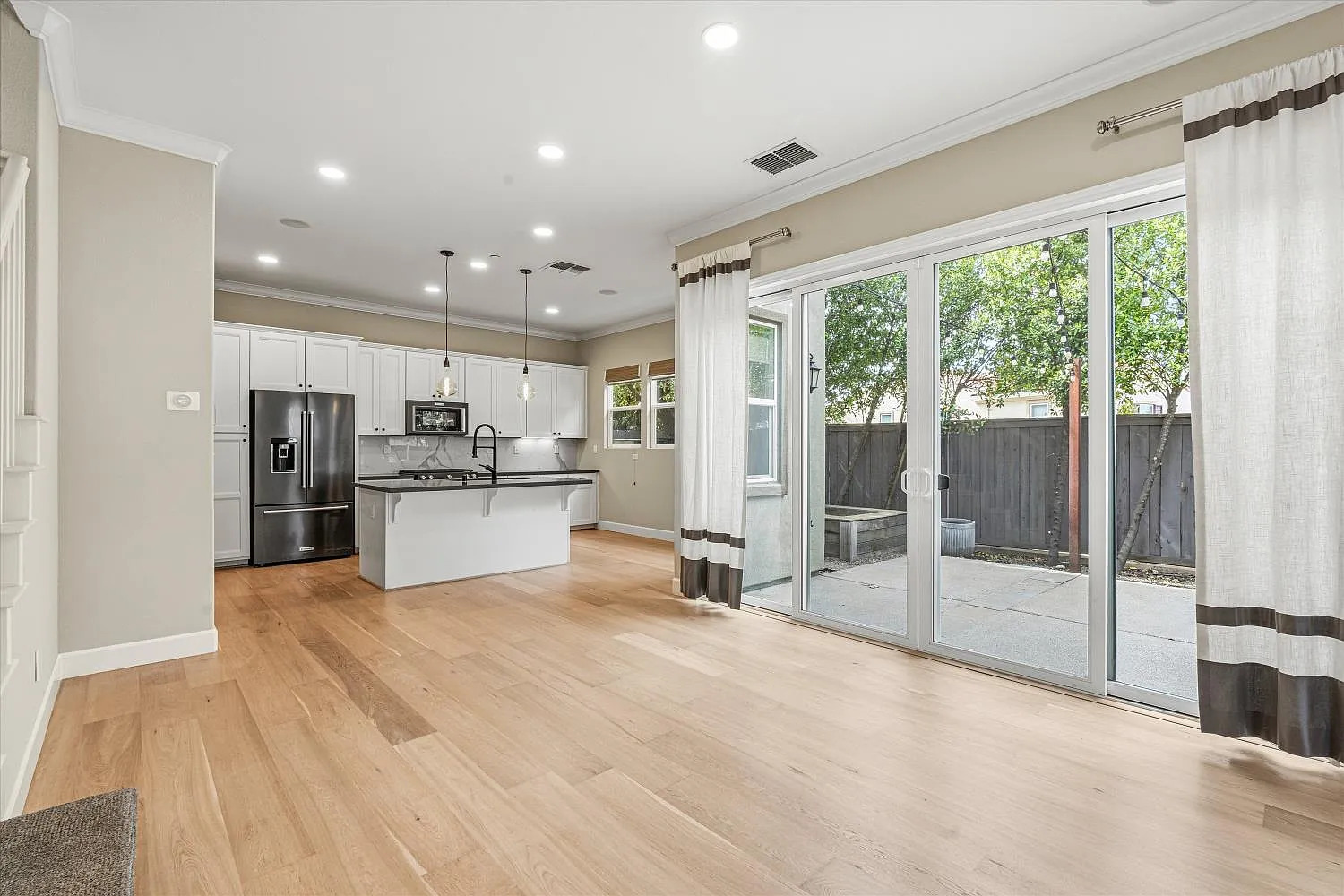 Kitchen open to great room
