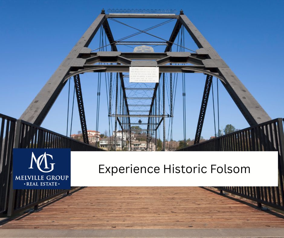 the bridge in Historic Folsom