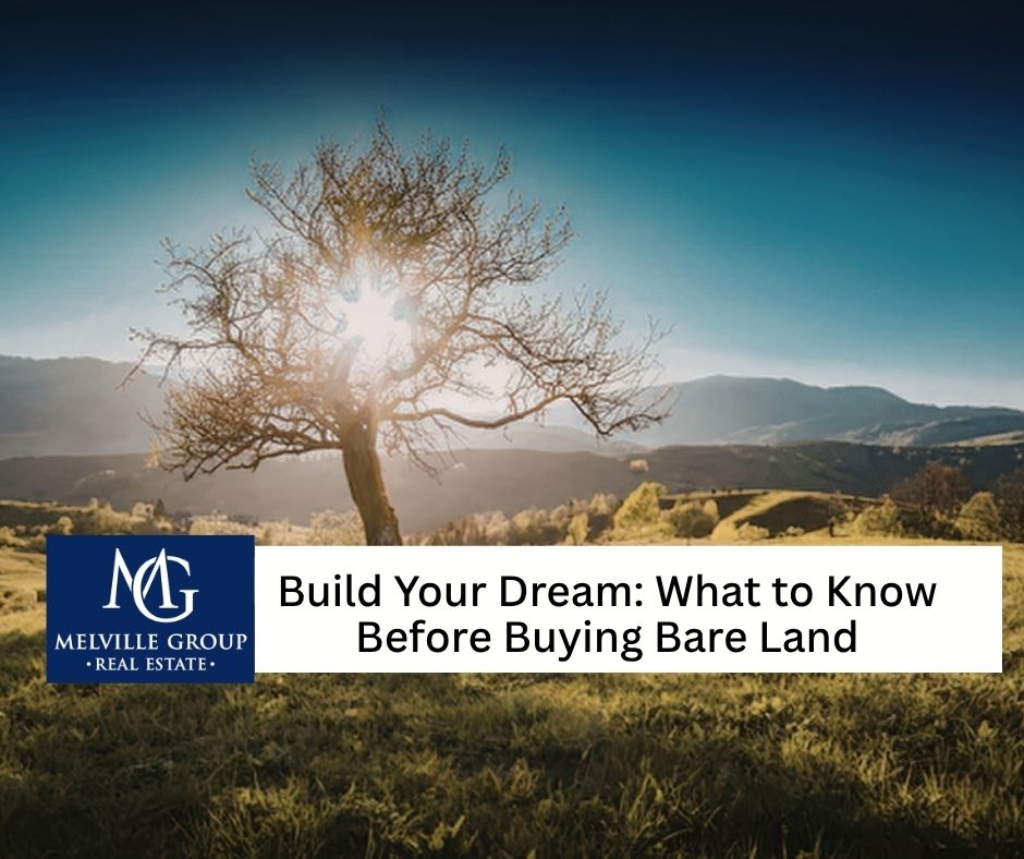 A beautiful image of an empty lot in the California foothills